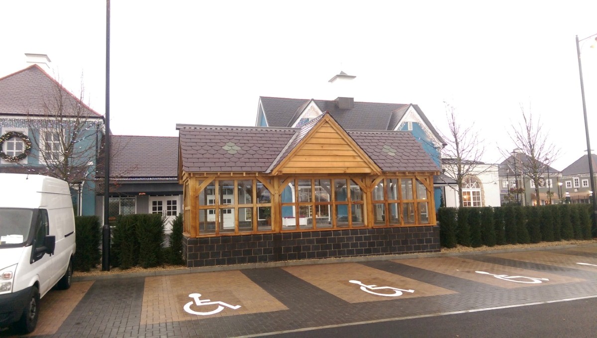 Kildare Village Slate Roof