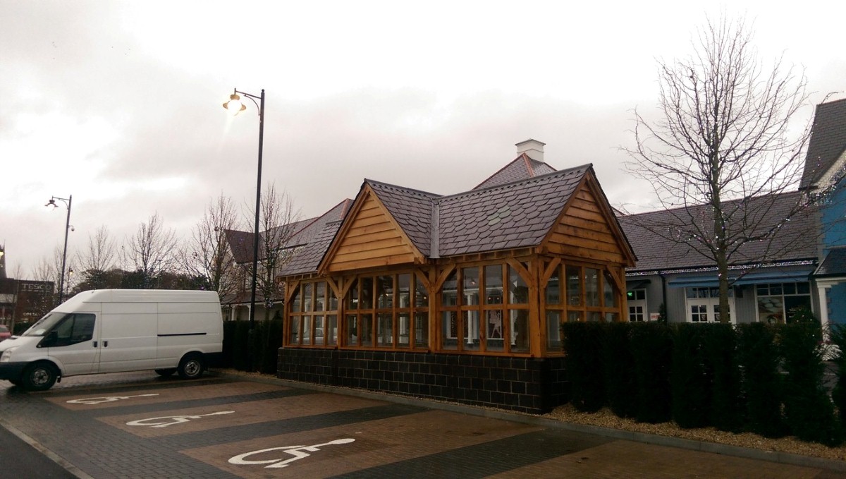 Kildare Village Slate Roof